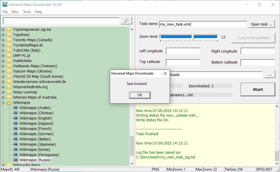 Aktivatsiya Universal Maps Downloader 10.103.webp