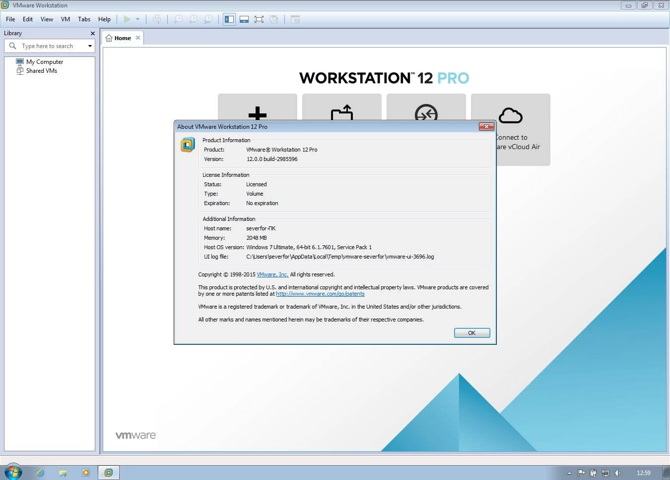 Aktivatsiya Vmware Workstation 12 Pro 12.0.0 Build 2985596 Lite Vmware Tools 10.0.0 Repack By Alexagf.webp