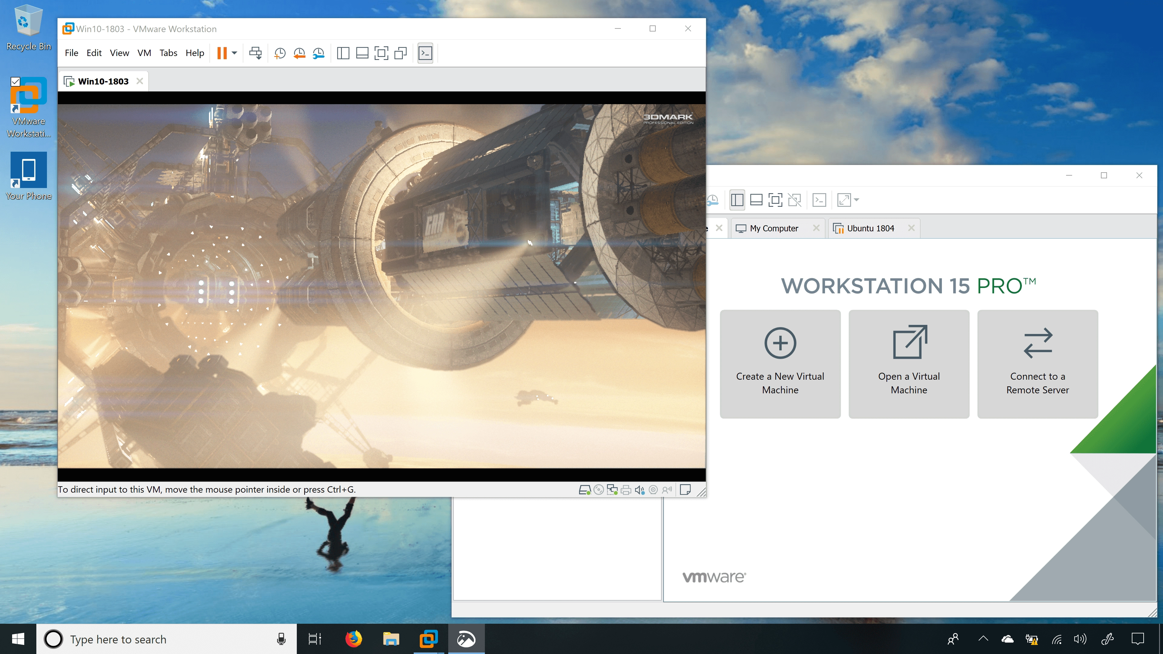 Описание программы VMware Workstation 15 Pro и VMware Workstation 15 Player 15.0.0 build 10134415