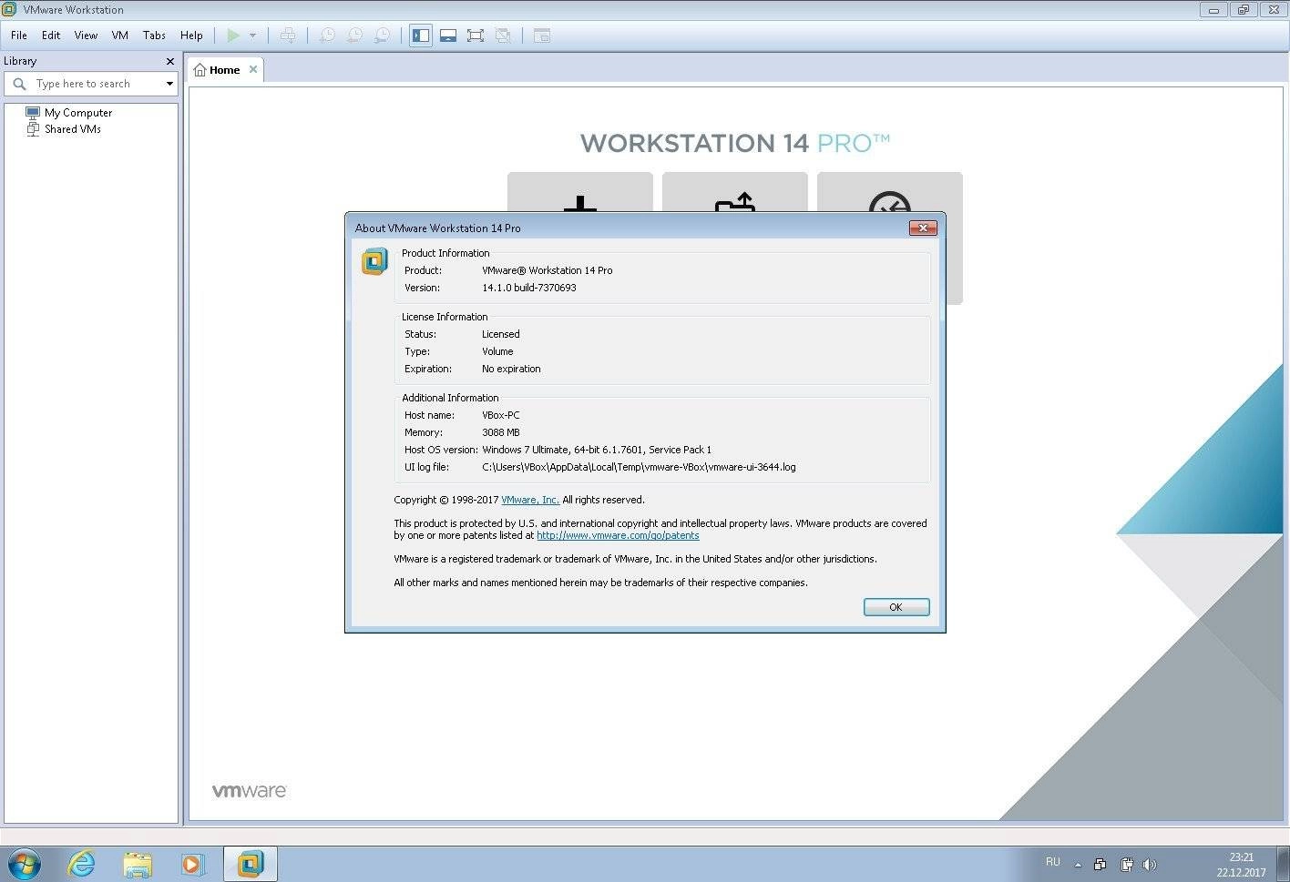 Aktivatsiya Vmware Workstation Pro 14.1.3 Build 9474260.webp