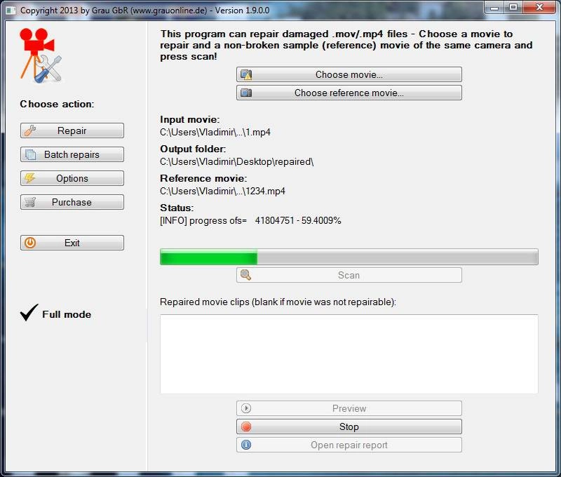 Aktivatsiya Video Repair Utility 1.9.0.0.webp