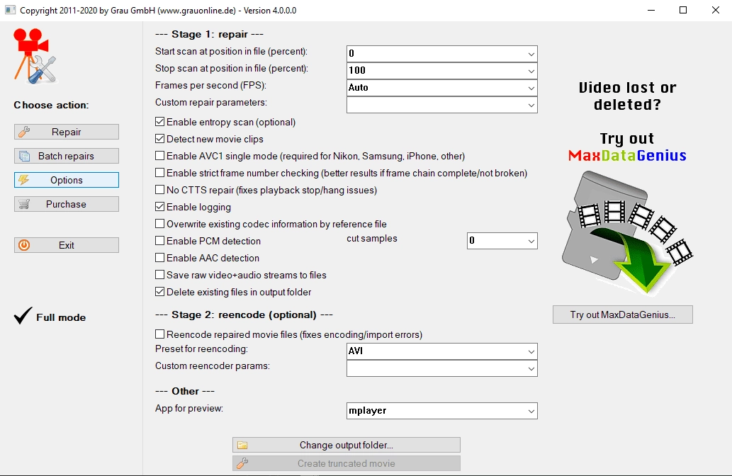Aktivatsiya Video Repair Utility 4.0.0.0 Portable.webp