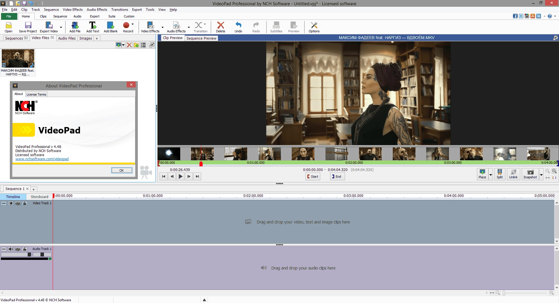 Aktivatsiya Videopad Professional 4.48.webp