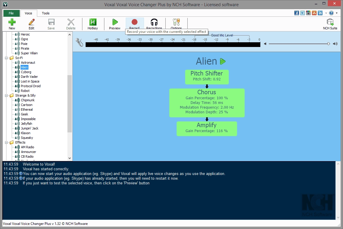 Aktivatsiya Voxal Voice Changer Plus 1.32.webp