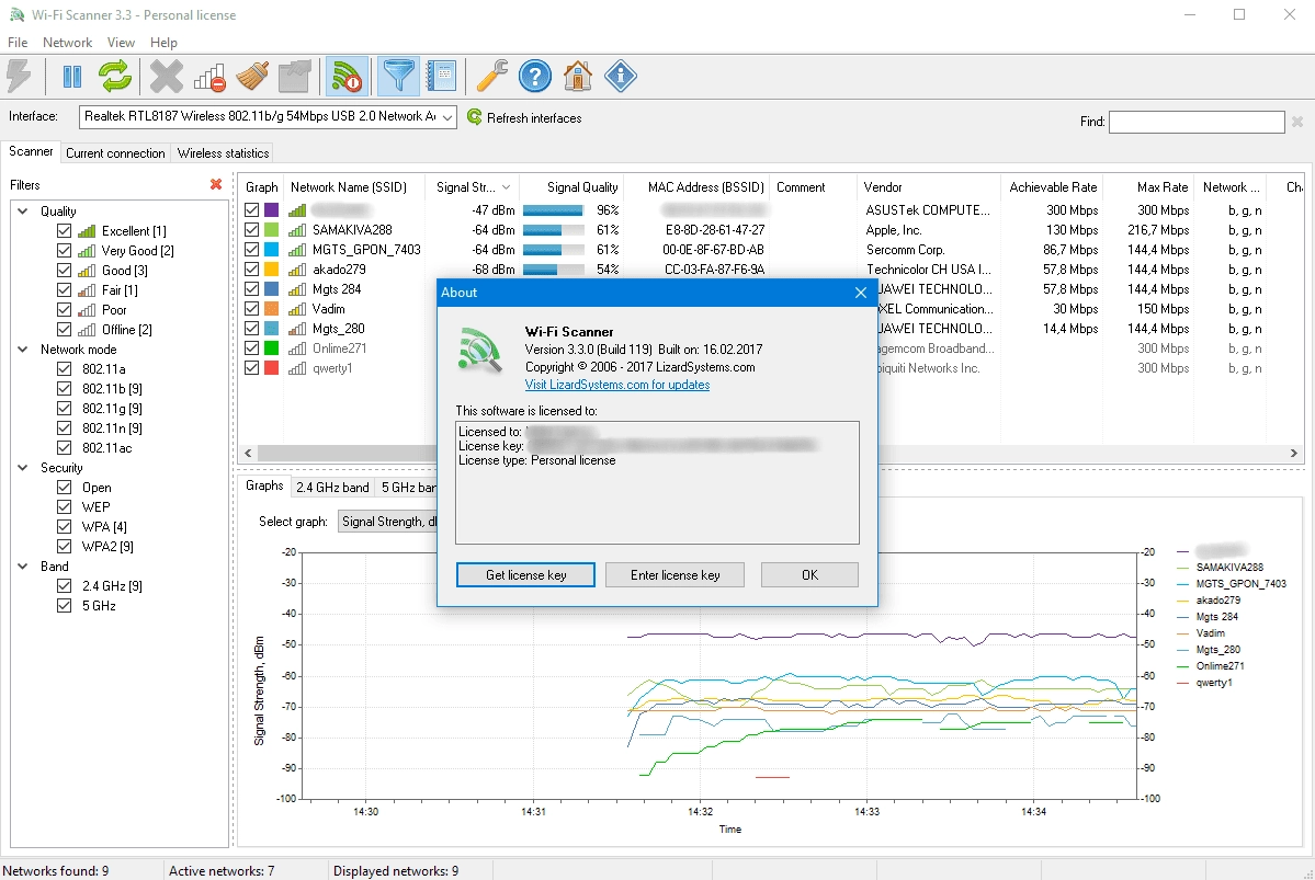 Aktivatsiya Wi Fi Scanner 3.3.0 Build 119.webp