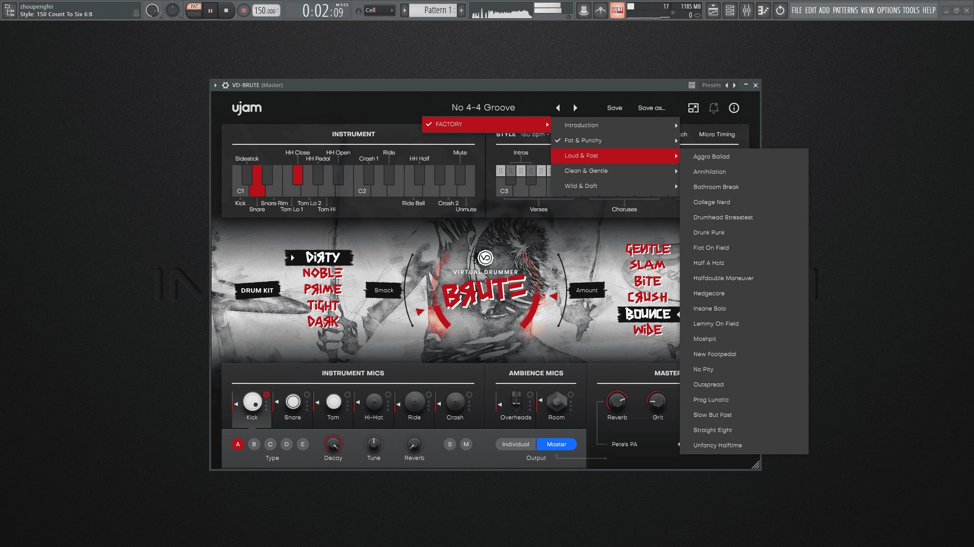 Aktivatsiya Ujam Virtual Drummer Brute 2.1.1 Vsti Aax.webp