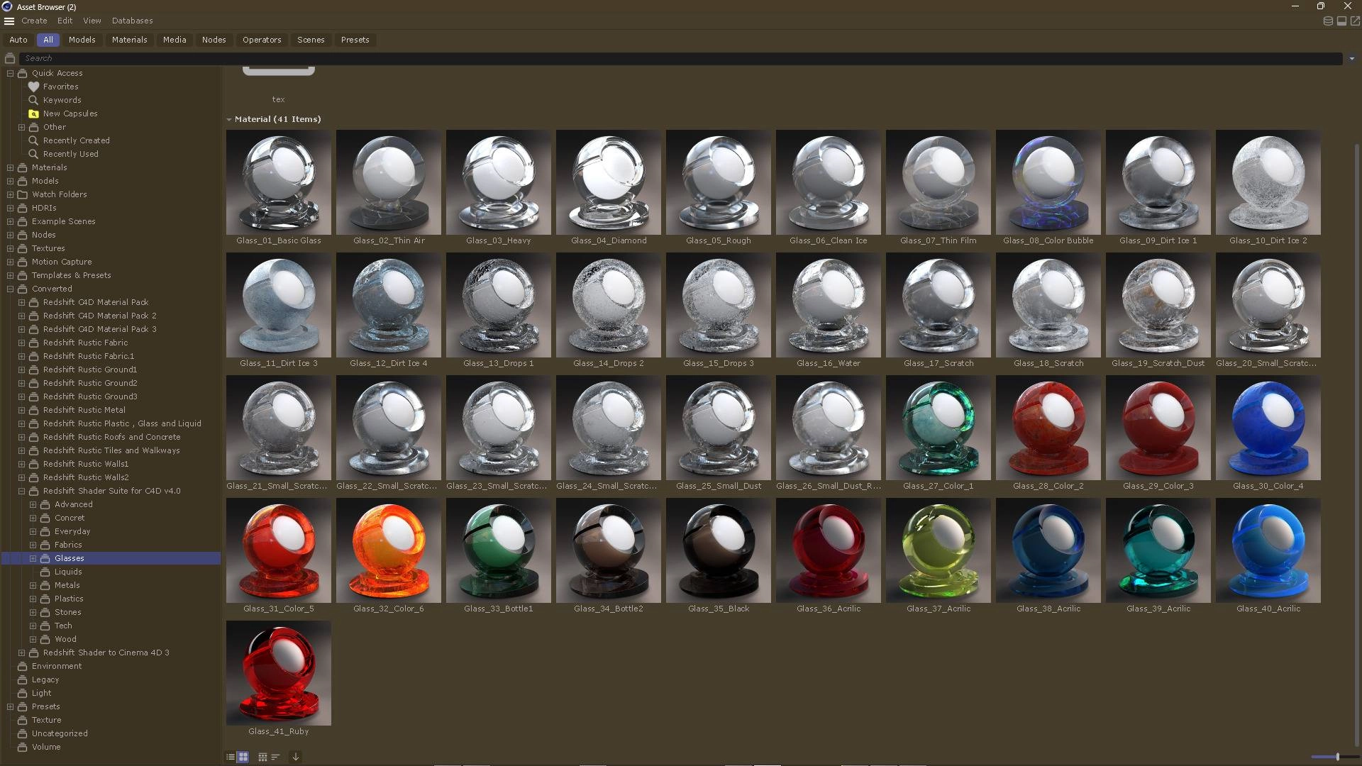 Активация 3D материалы - Redshift Material Super Pack