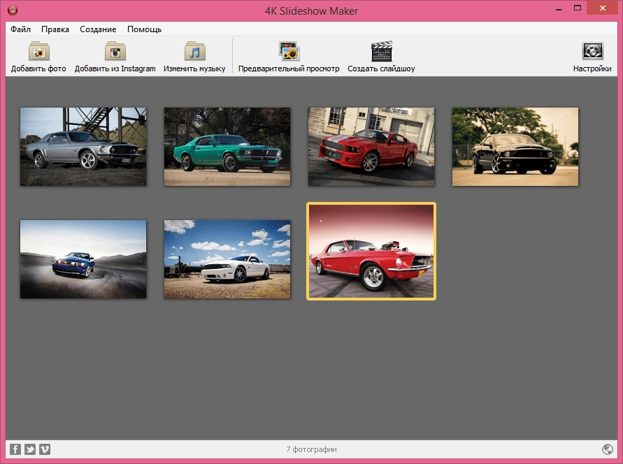 Активация 4K Slideshow Maker 1.5.6.903 + Portable