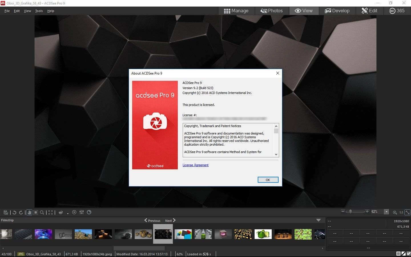 Активация ACDSee Pro 9.2 Build 523 Lite RePack by MKN