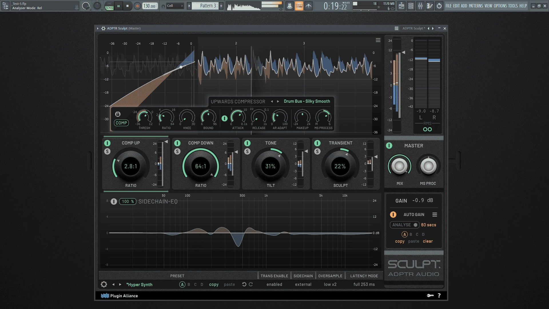 Активация ADPTR Audio Sculpt 1.0.5 VST, VST3, AAX