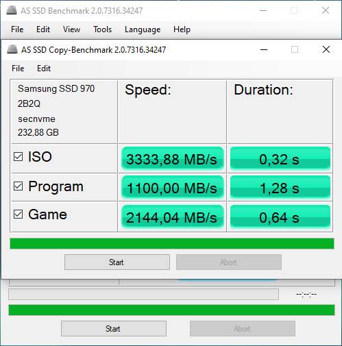 Активация AS SSD Benchmark 2.0.7316.34247 Portable