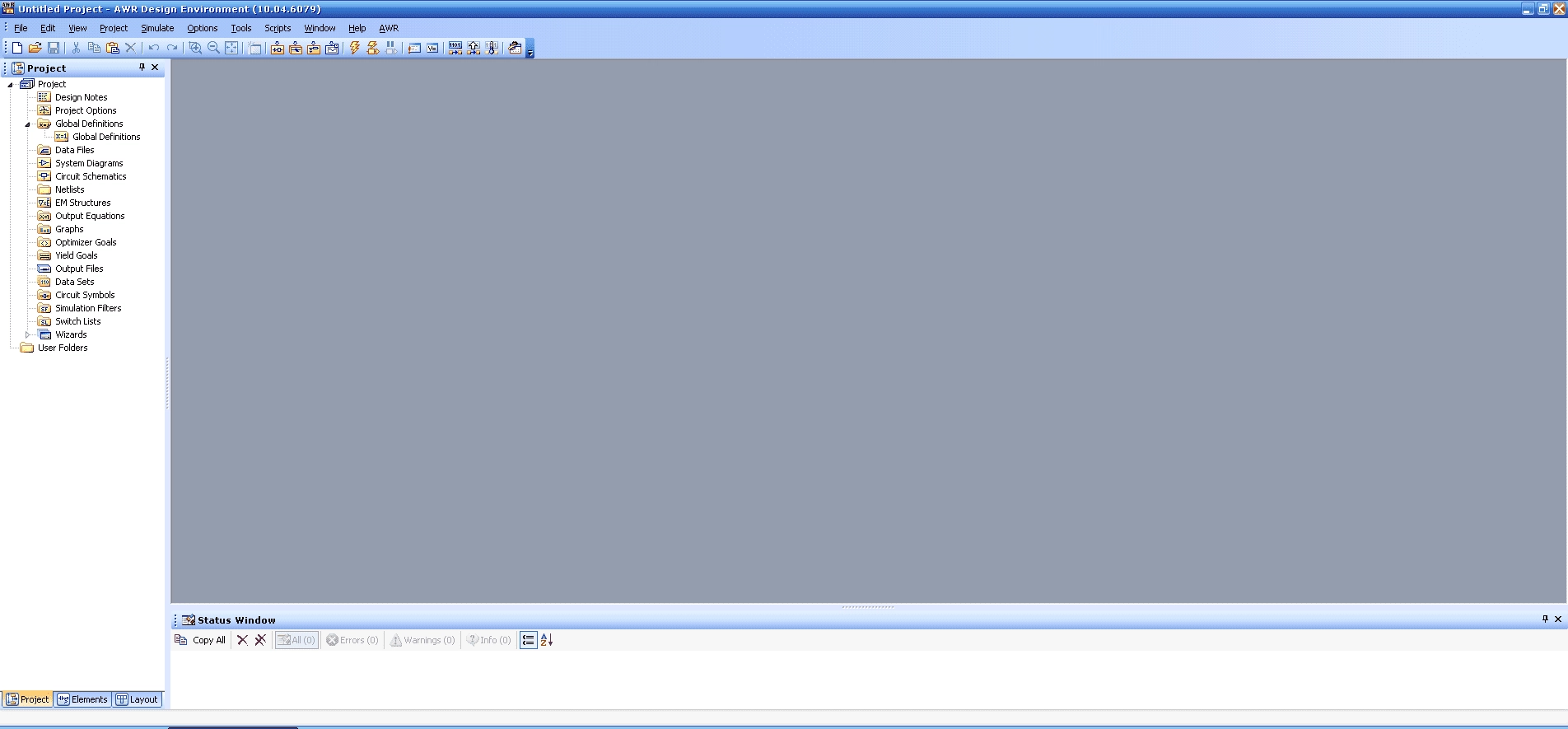 Активация AWR Design Environment 10.04