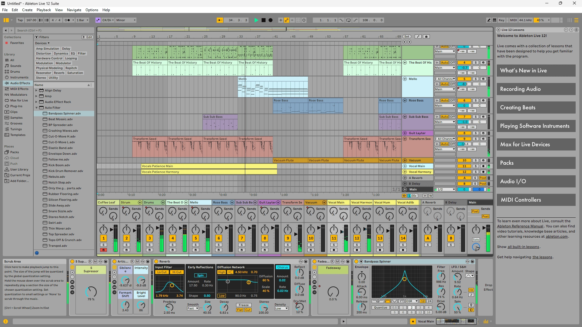 Активация Ableton - Live 12 Suite 12.0.5