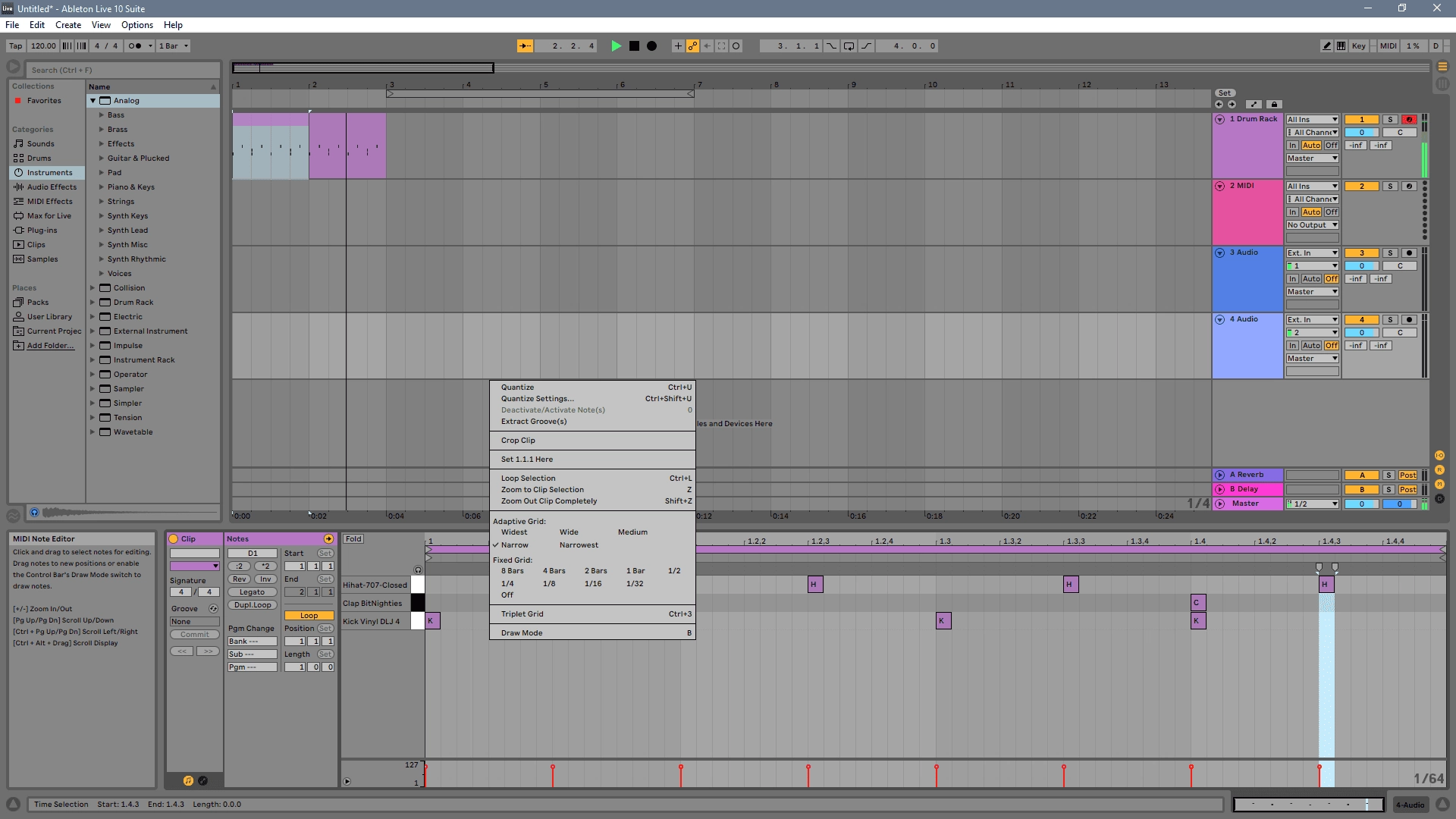 Активация Ableton - Live Suite 11.1.6
