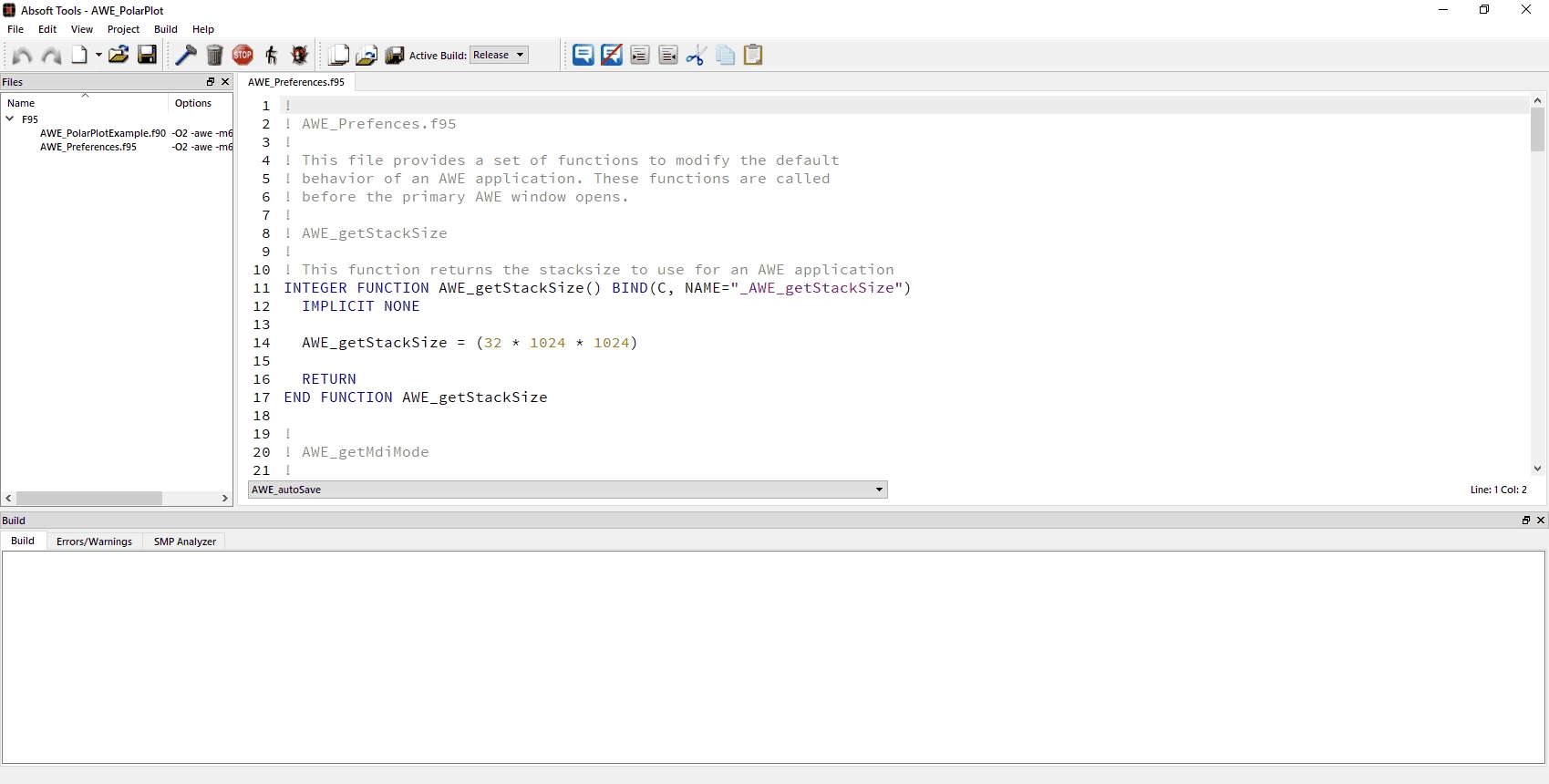 Активация Absoft Fortran + Gino Graphics 8.0