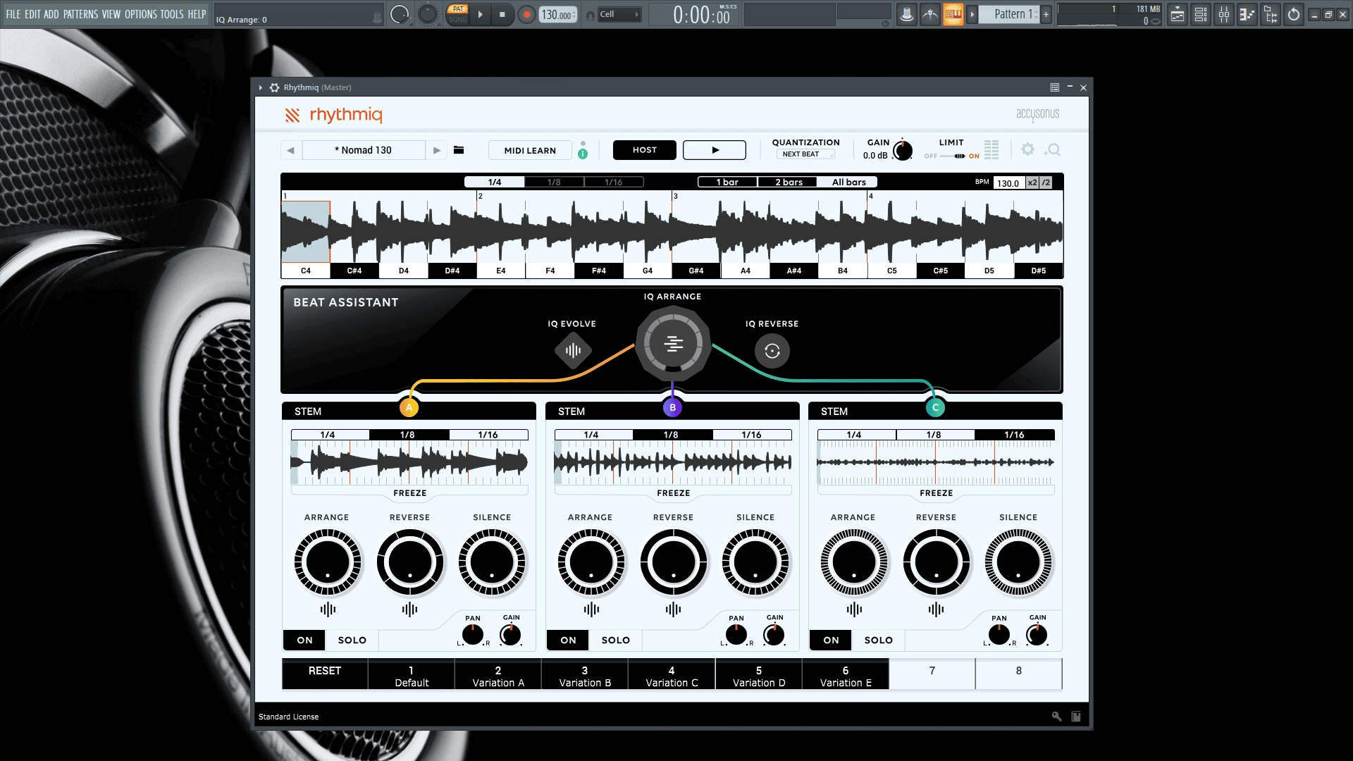 Активация Accusonus - Rhythmiq 1.0.4 VSTi, VSTi3