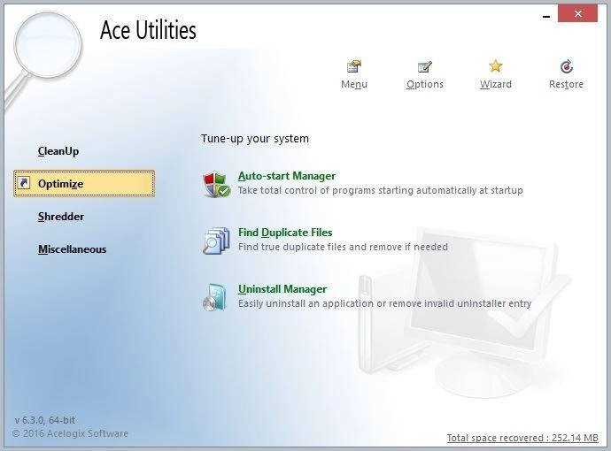 Активация Ace Utilities 6.3.0 Build 292