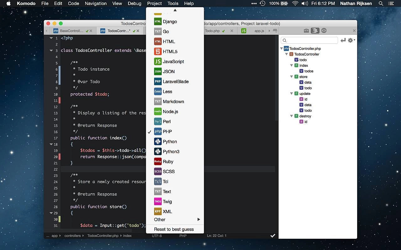 Активация ActiveState Komodo IDE 9.2.0.87616 for Windows , Mac OS X , Linux