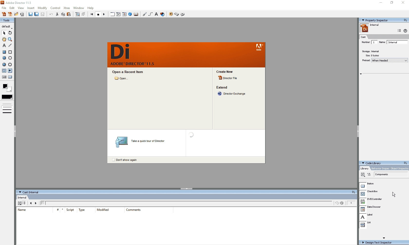 Активация Adobe Director 11.5
