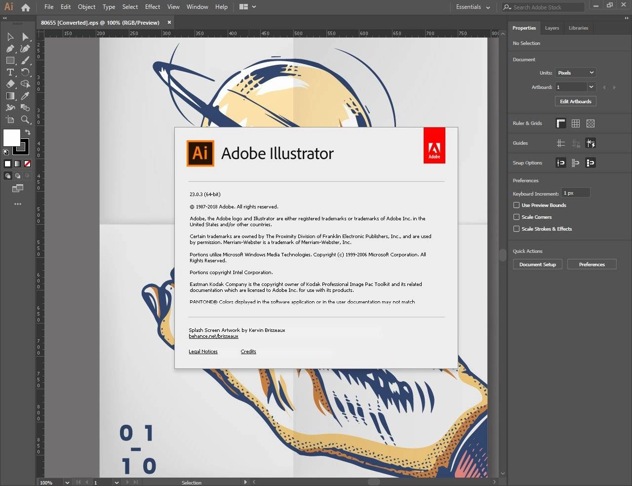 Активация Adobe Illustrator CC 23.0.3 Portable by FC Portables