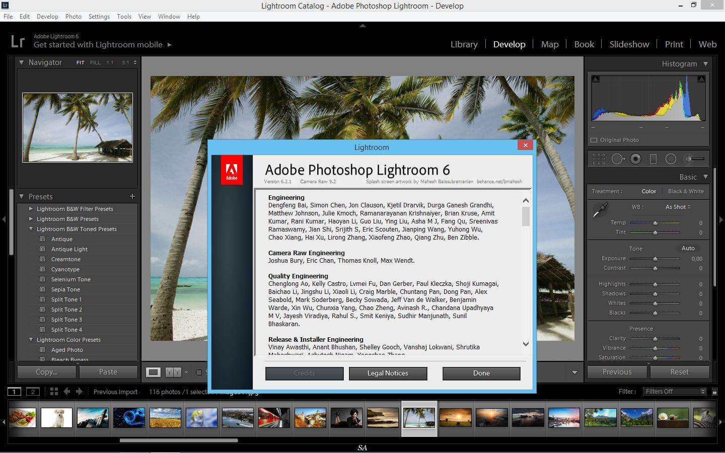 Активация Adobe Photoshop Lightroom 6.2.1 Portable by PortableWares