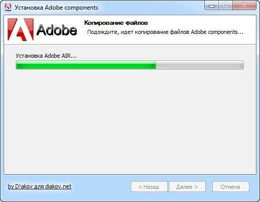 Активация Adobe components: Flash Player 19.0.0.245 + AIR 19.0.0.241 + Shockwave Player 12.2.2.172 RePack by D!akov