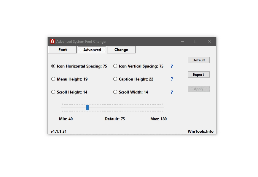 Активация Advanced System Font Changer 1.2.0.36 Portable
