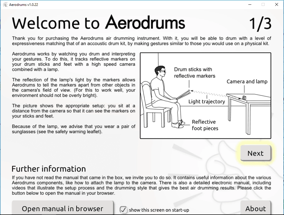 Активация Aerodrums 1.0.22