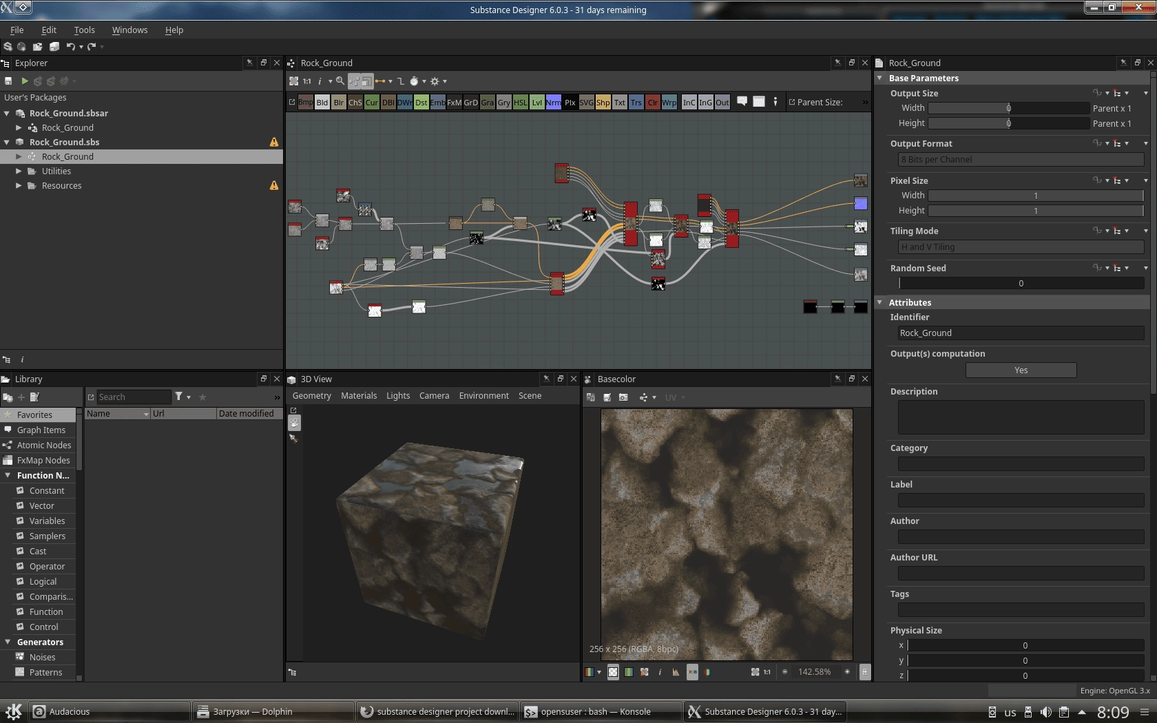 Активация Allegorithmic Substance Designer 6.0.3 build 181