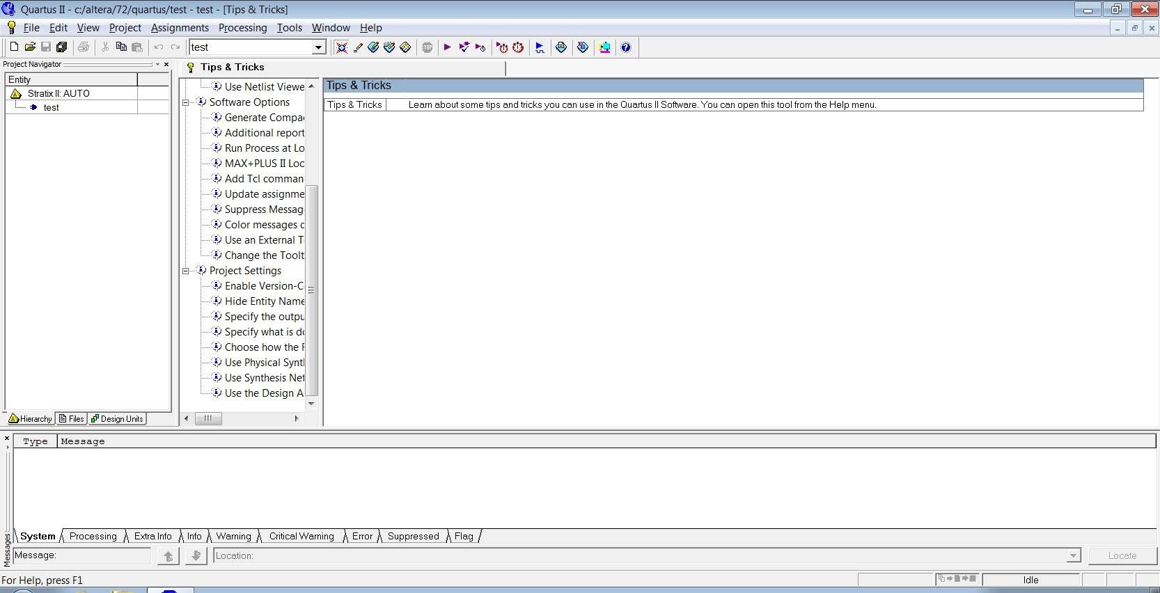 Активация Altera Quartus II 7.2 Build 175