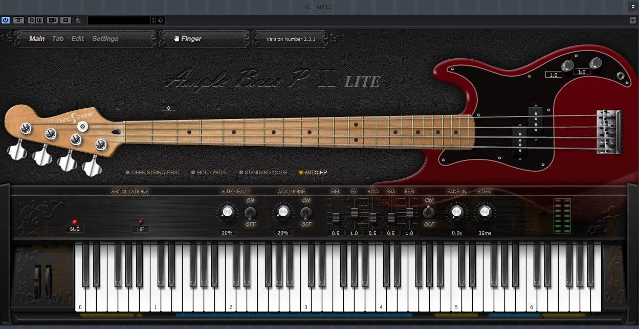 Активация Ample Sound - ABP Lite II 2.3.1 VST2, VST3, RTAS, AAX x86 x64 Retail