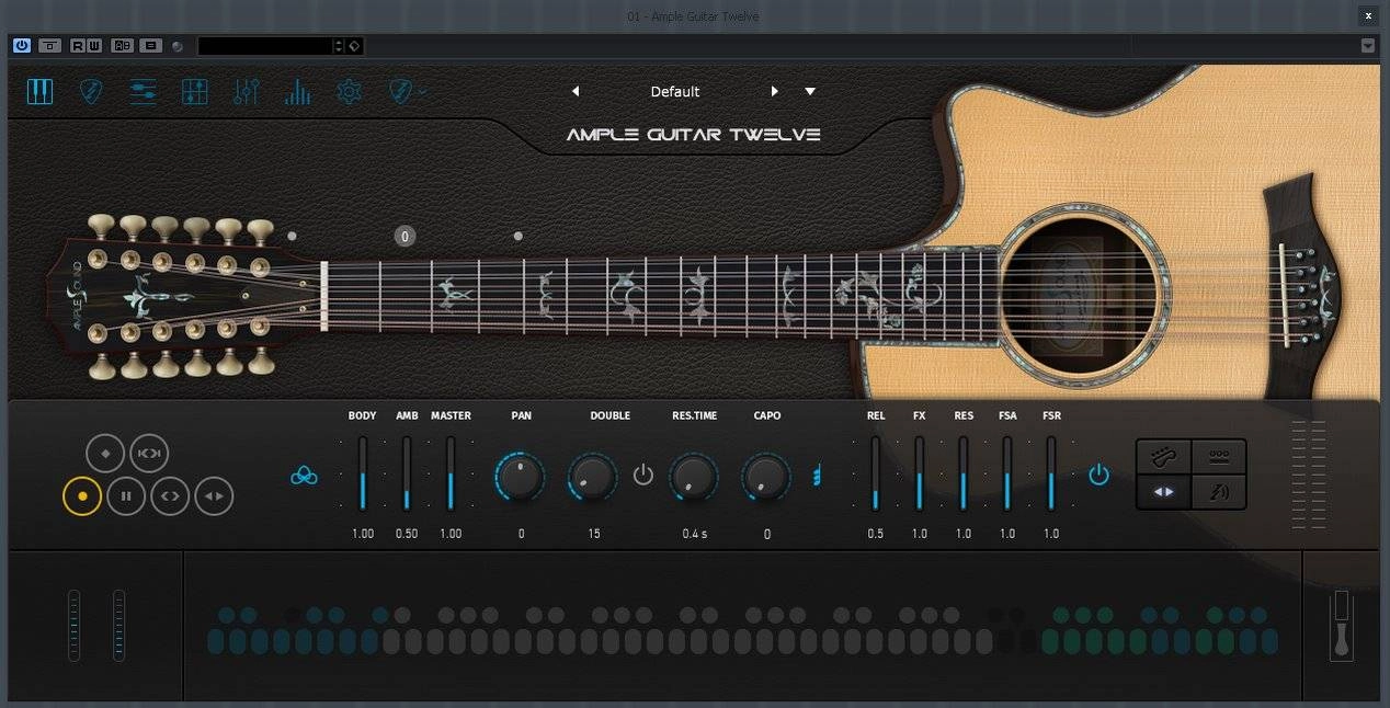 Активация Ample Sound - Ample Guitar Twelve III 3.0.0 VSTi, VSTi3, AAX x64
