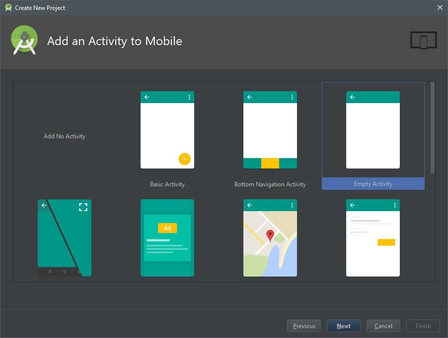 Активация Android Studio 3.0.1