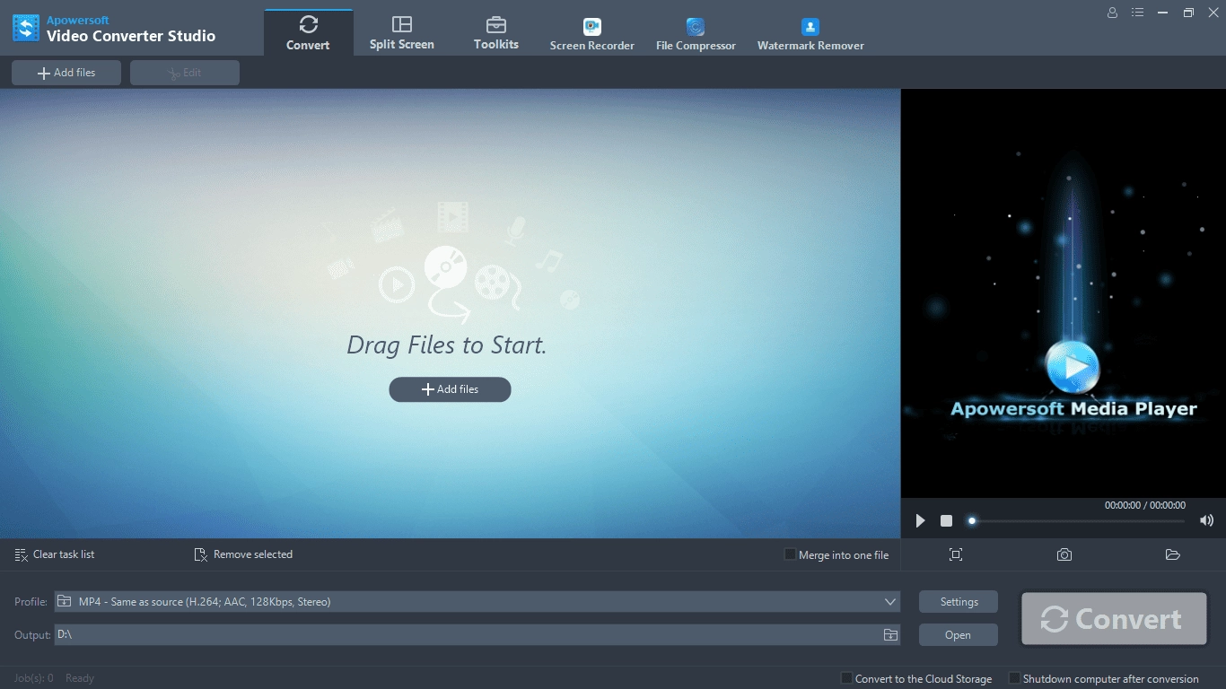 Активация Apowersoft Video Converter Studio 4.8.8.0