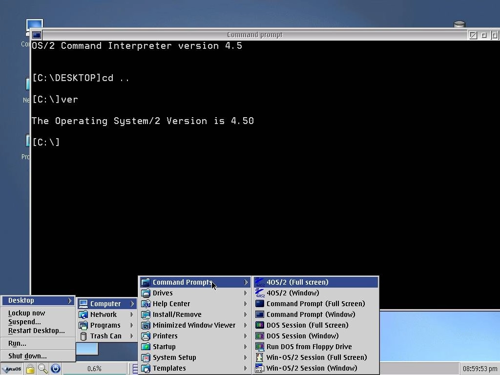 Активация ArcaOS 5.0 1xCD