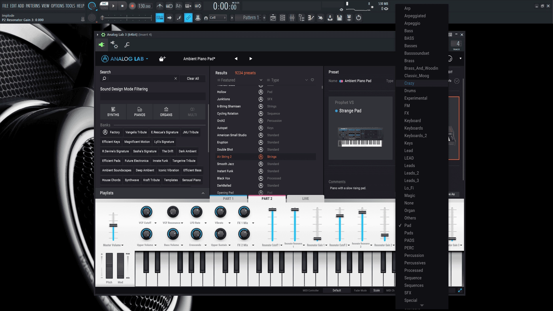 Активация Arturia - Analog Lab 3 3.2.1.1819 STANDALONE, VSTi, VSTi3, AAX RePack by VR