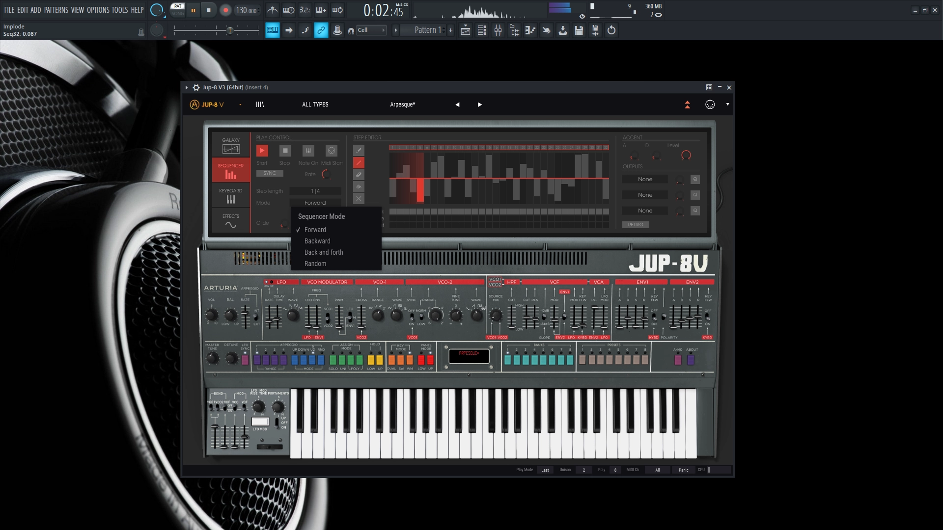 Активация Arturia - Jup-8 V3 3.3.1.1782 STANDALONE, VSTi, VSTi3, AAX RePack by VR