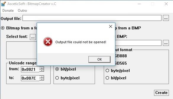 Активация AsceticSoft : BitmapCreator v.C Portable