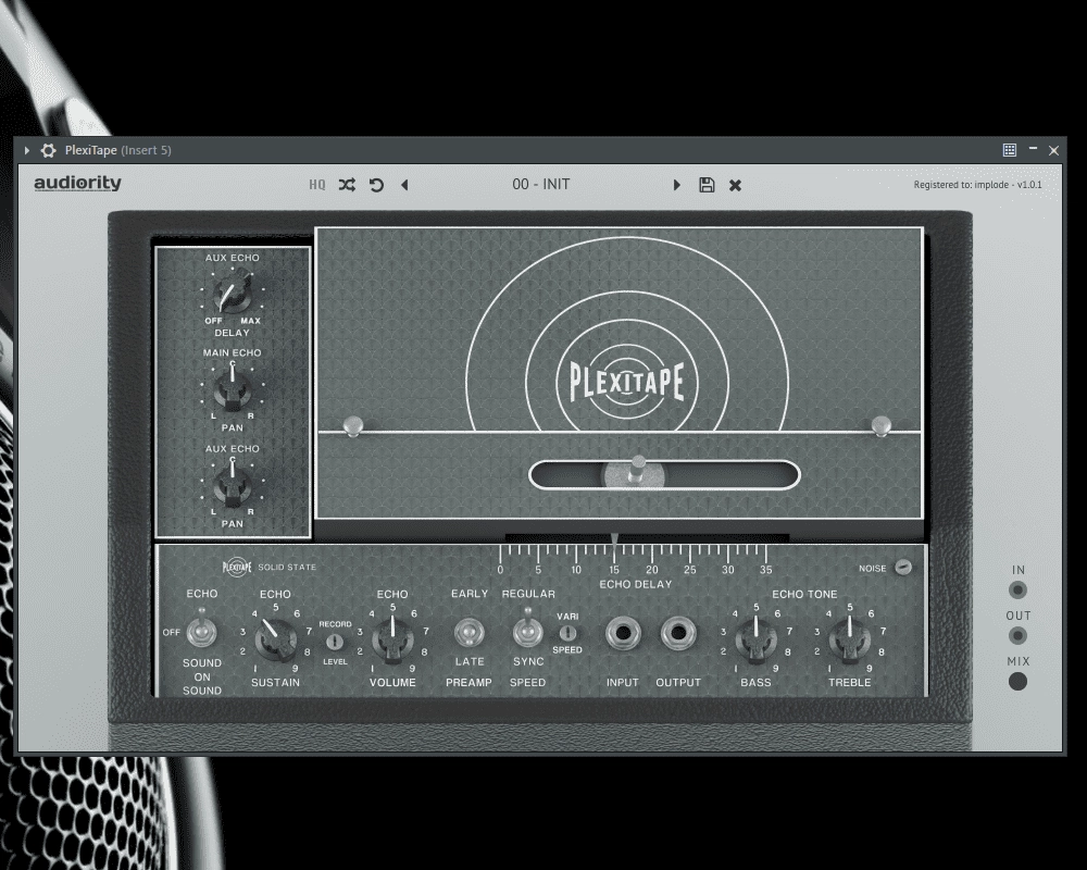 Активация Audiority - PlexiTape 1.1.0 VST, VST3, AAX