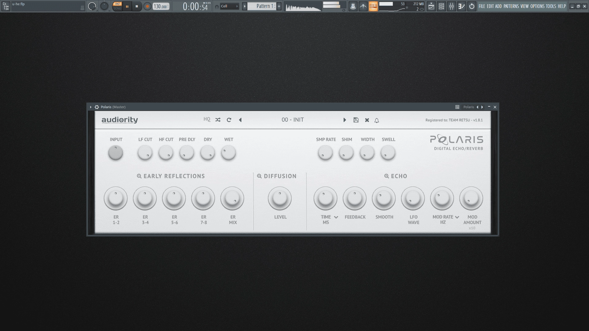 Активация Audiority - Polaris 1.8.1 VST, VST3, AAX