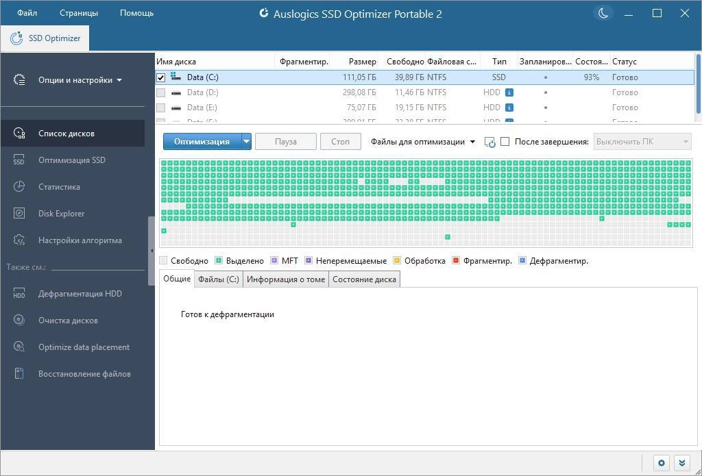 Активация Auslogics SSD Optimizer 2.0.0.1 RePack by elchupacabra