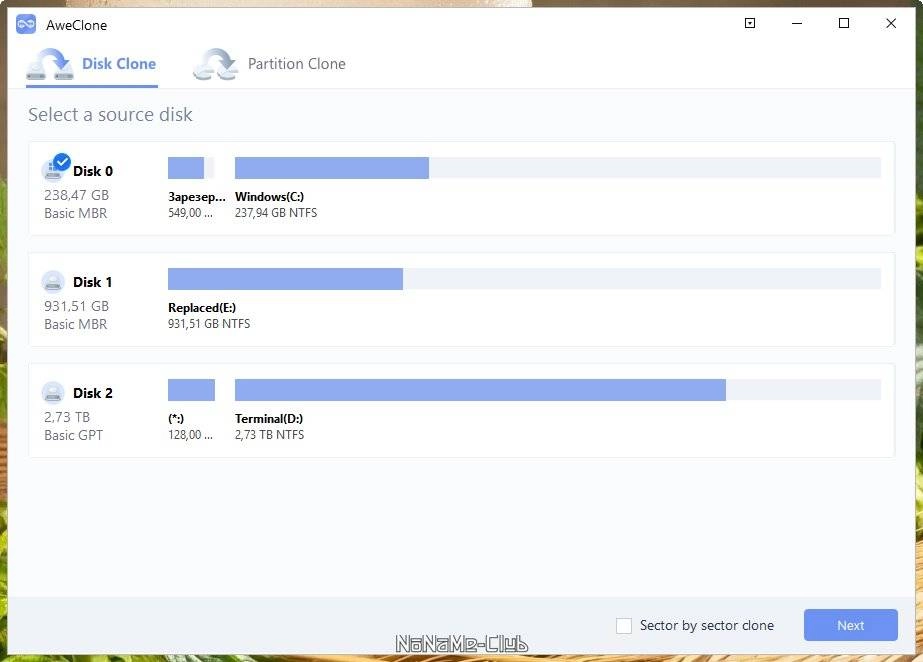 Активация AweClone 2.6