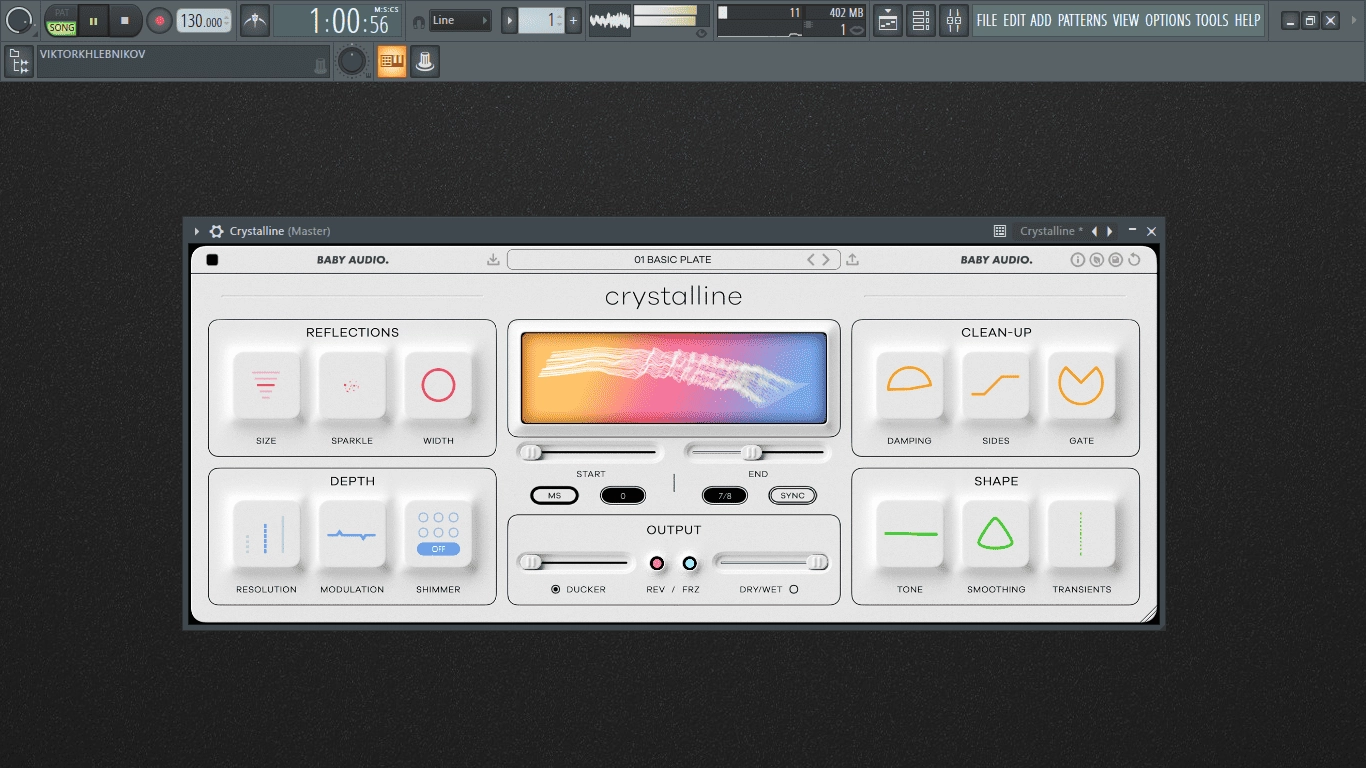 Активация BABY Audio - Crystalline 1.3.0 VST, VST 3, AAX RePack by R2R
