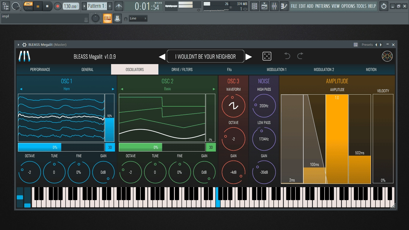 Активация BLEASS - Megalit 1.0.9 VSTi 3, AAX