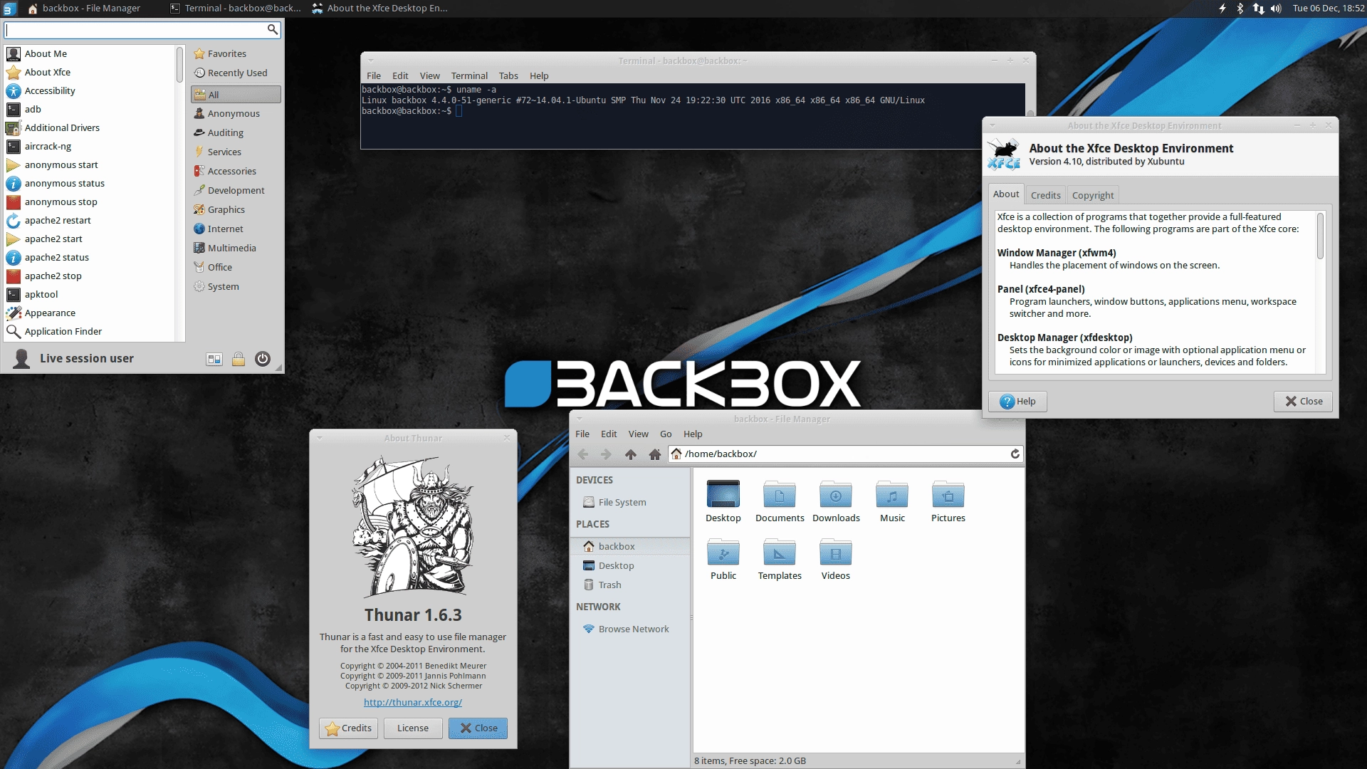 Активация BackBox Linux 4.7 2xDVD