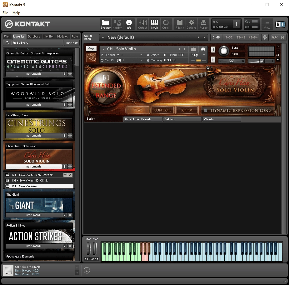 Активация Best Service - Chris Hein Solo Violin v1.0