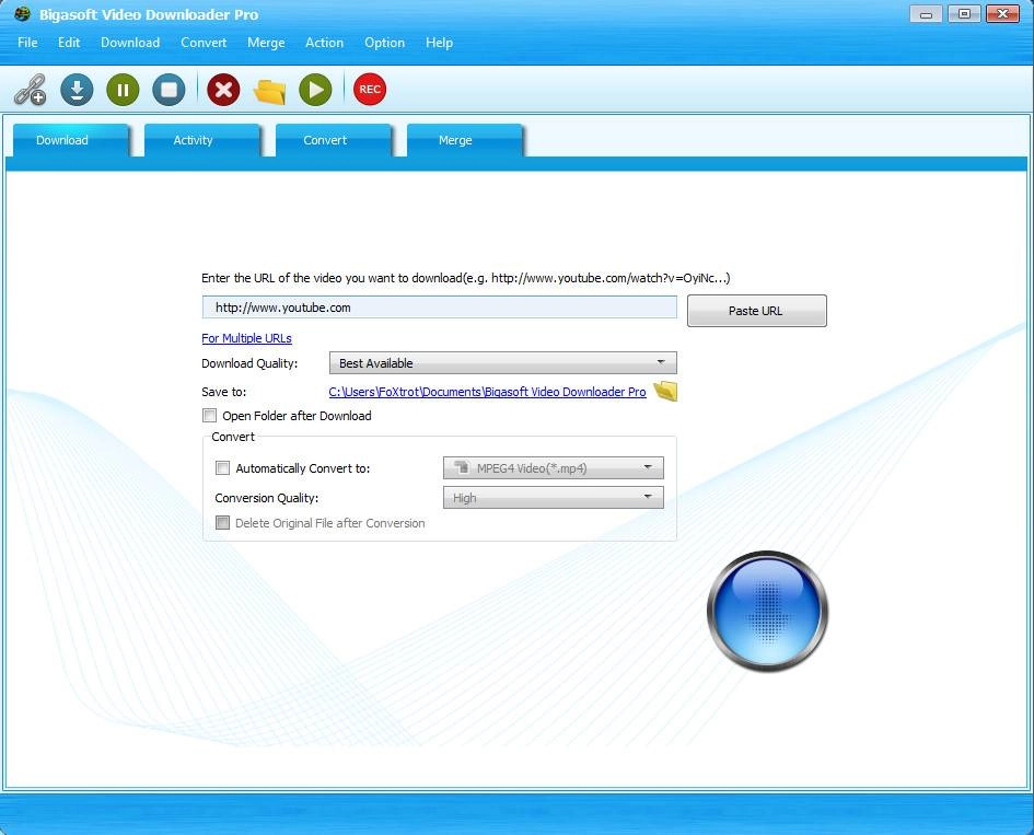 Активация Bigasoft Video Downloader Pro 3.13.6.6212