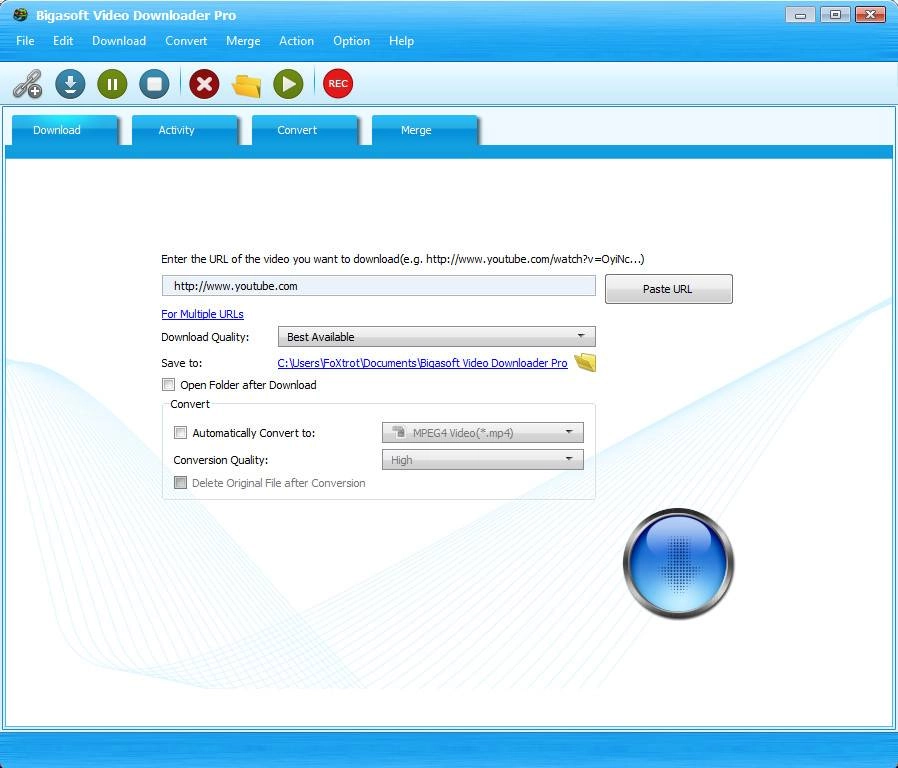 Активация Bigasoft Video Downloader Pro 3.14.1.6285