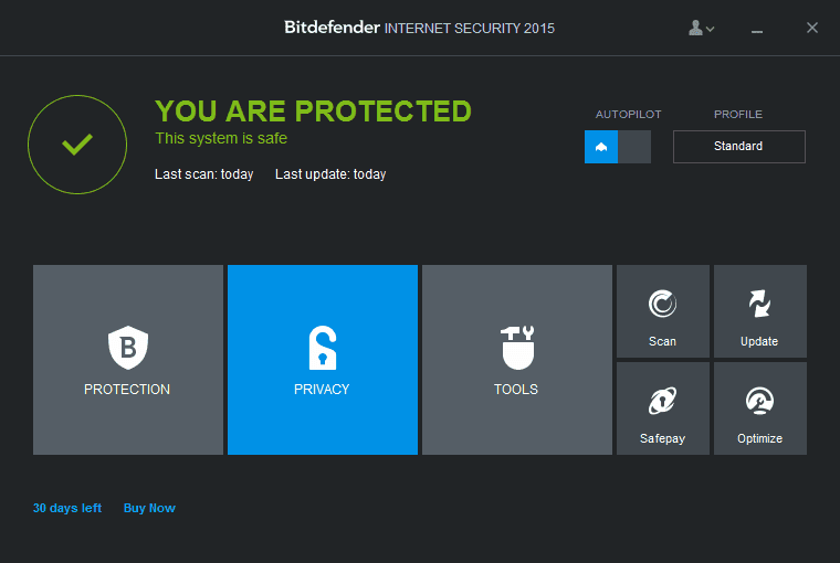 Активация Bitdefender Internet Security 18.14.0.1088