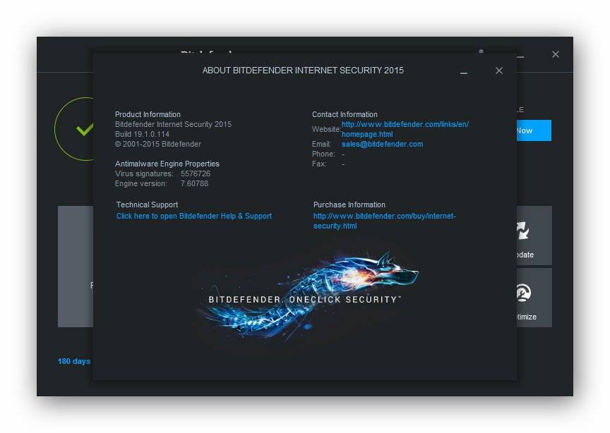 Активация Bitdefender Internet Security 19.1.0.114